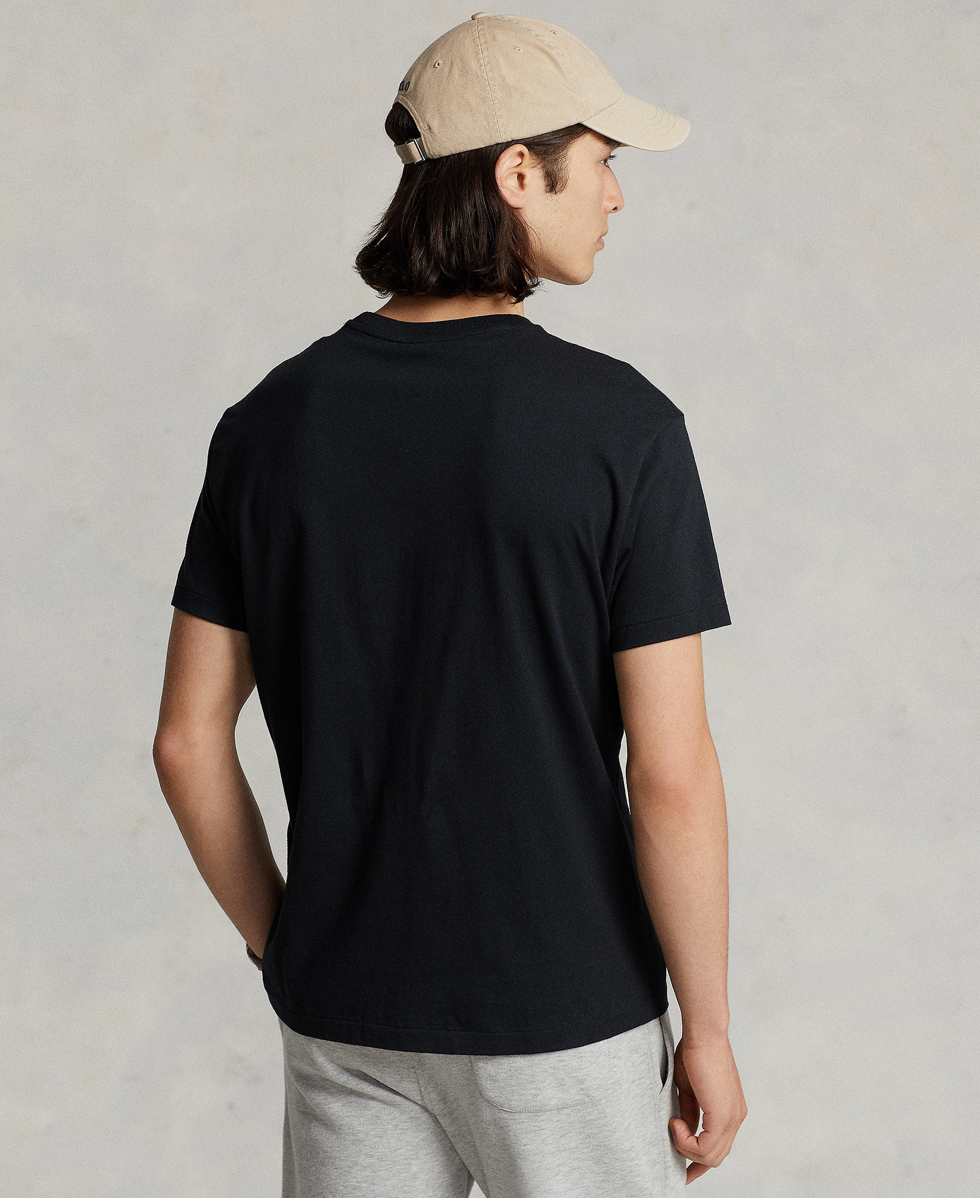 Polo Ralph Lauren Men's Embroidered Pony Classic-Fit T-Shirt - Black