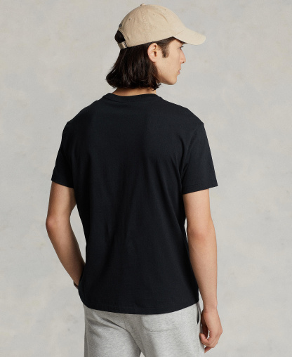Polo Ralph Lauren Men's Embroidered Pony Classic-Fit T-Shirt - Black