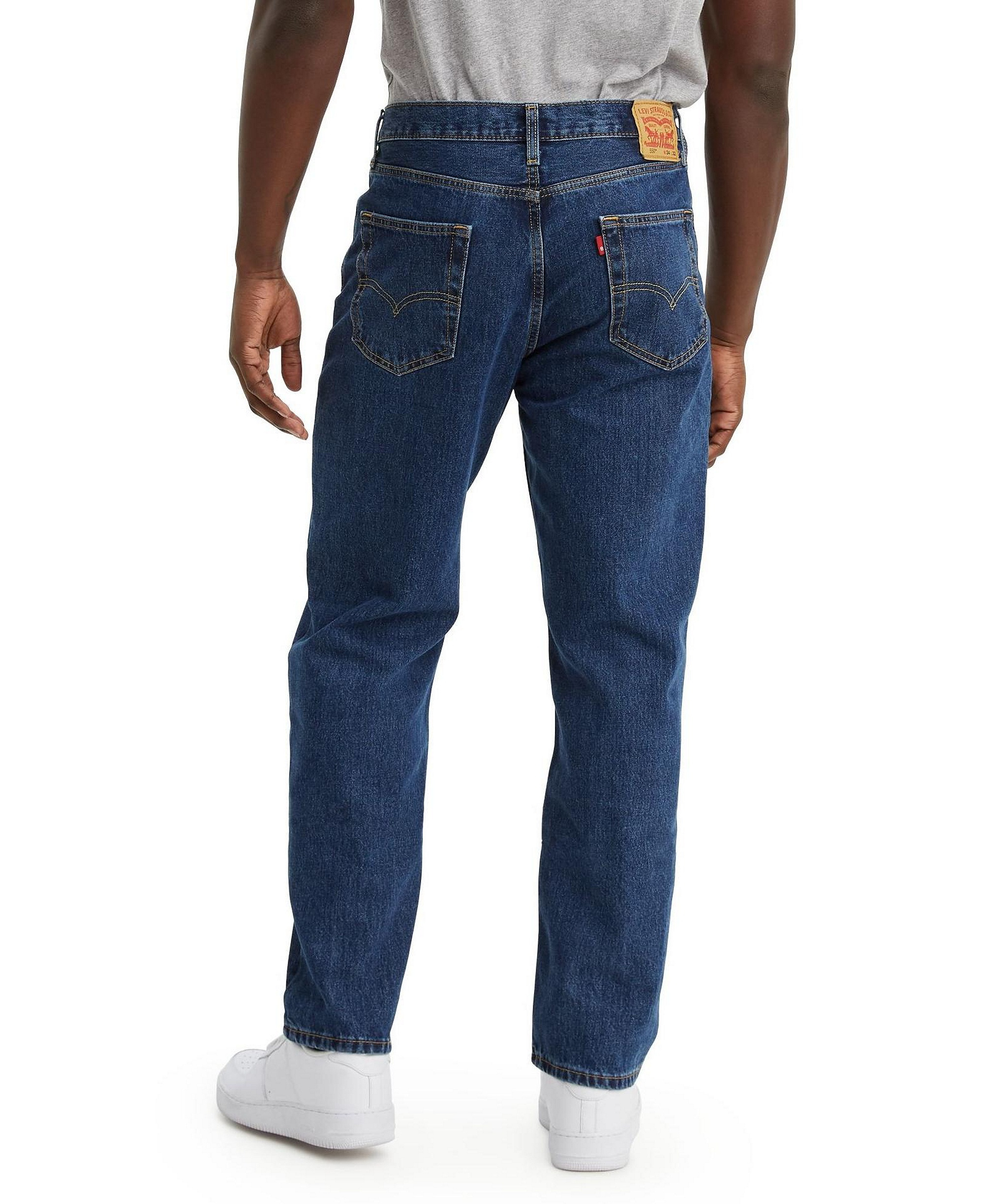 Levi's Men’s 550 Relaxed Fit Jeans - Dark Stonewash