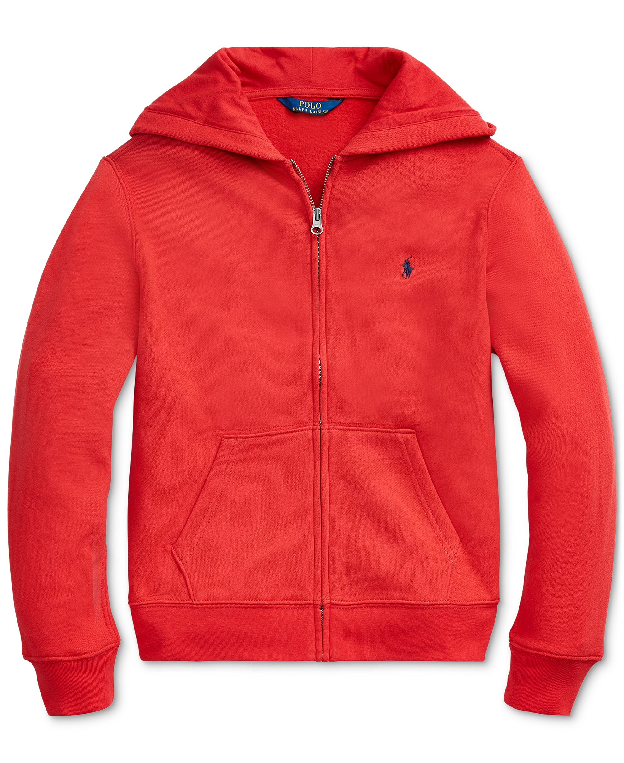 Polo Ralph Lauren 8-20 Boys' Cotton Fleece Zip Up Hoodie - Red