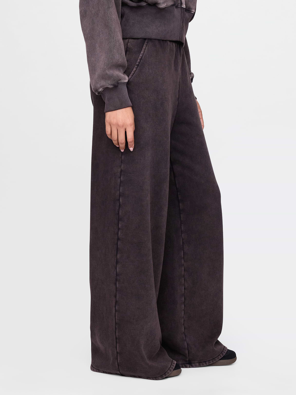 VintageSoft Baggy Sweatpants - Moonless night