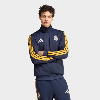 Men's adidas Real Madrid DNA Full-Zip Track Top - Night Navy
