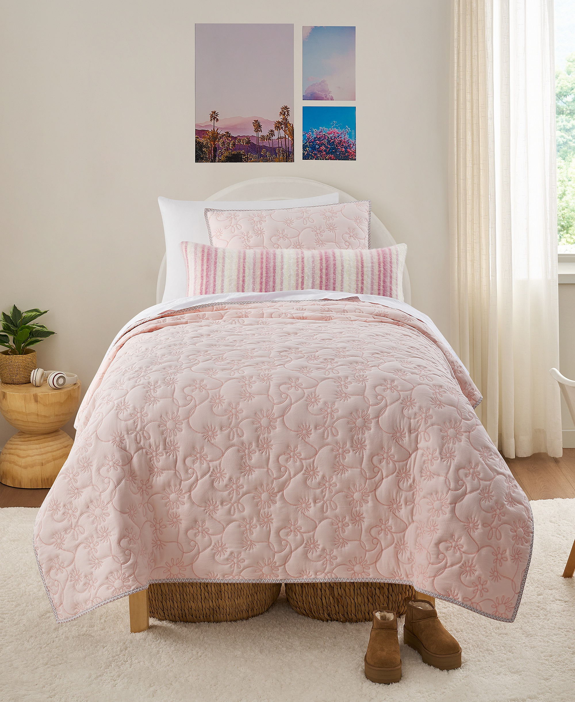 UGG® Botanic 2-Piece Quilt Set, Twin/Twin XL