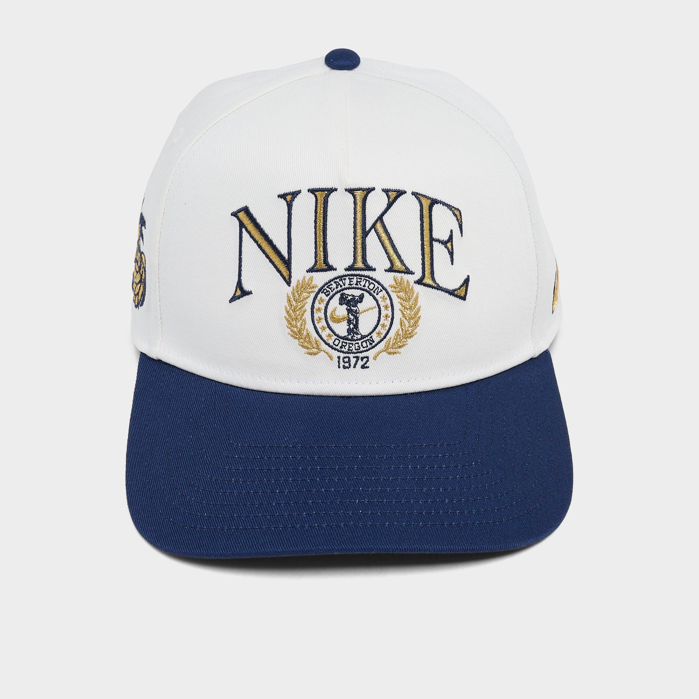 Nithtke Rise Structured A-Frame Snapback Hat - Sail/Midnight Navy/Team Crimson