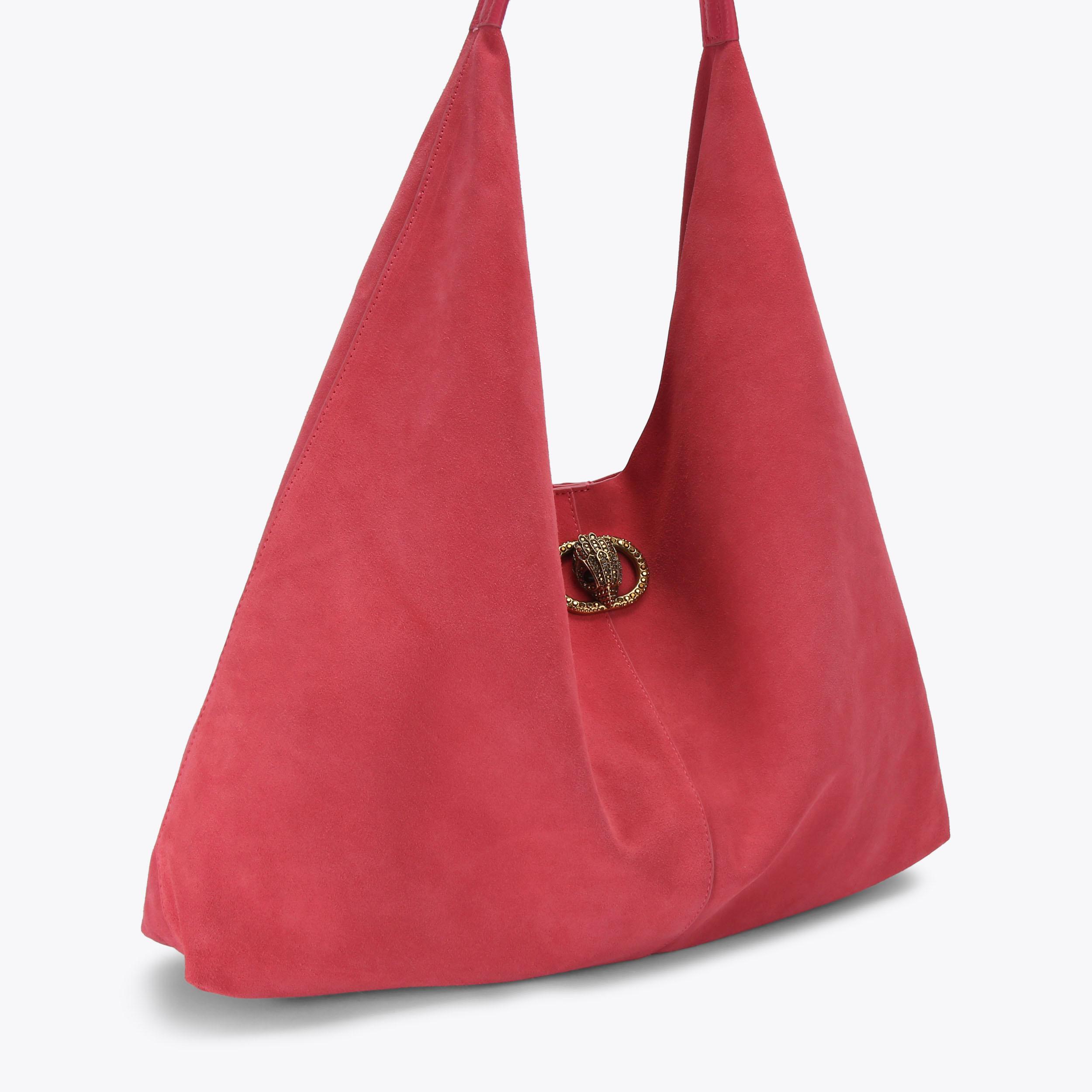 Kurt Geiger London Large Chelsea Slouch Hobo Bag - Pink - view 3