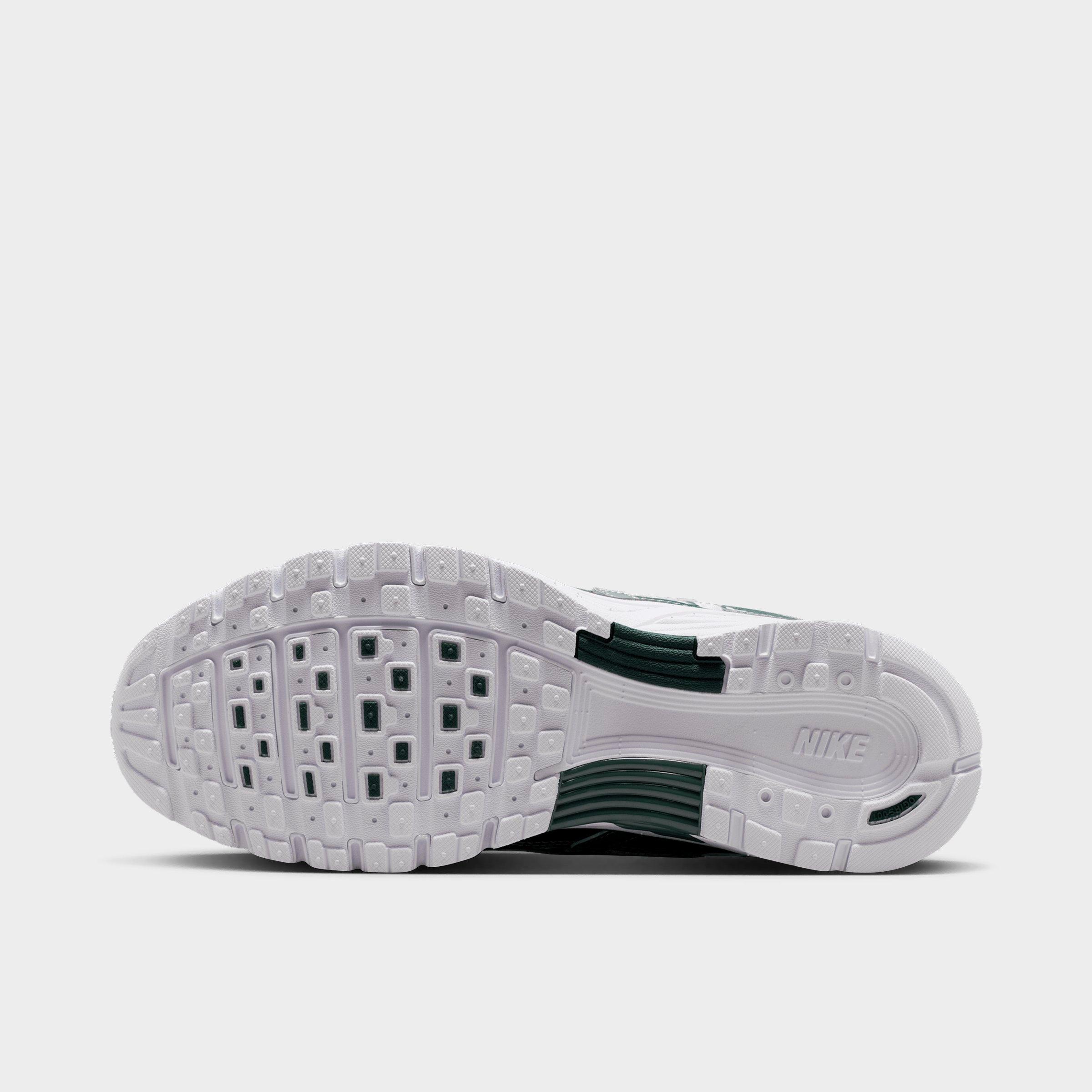 Women's Nithtke P-6000 Casual Shoes - Part 1 - White/Mica Green/Camo Green/White - Bottom view