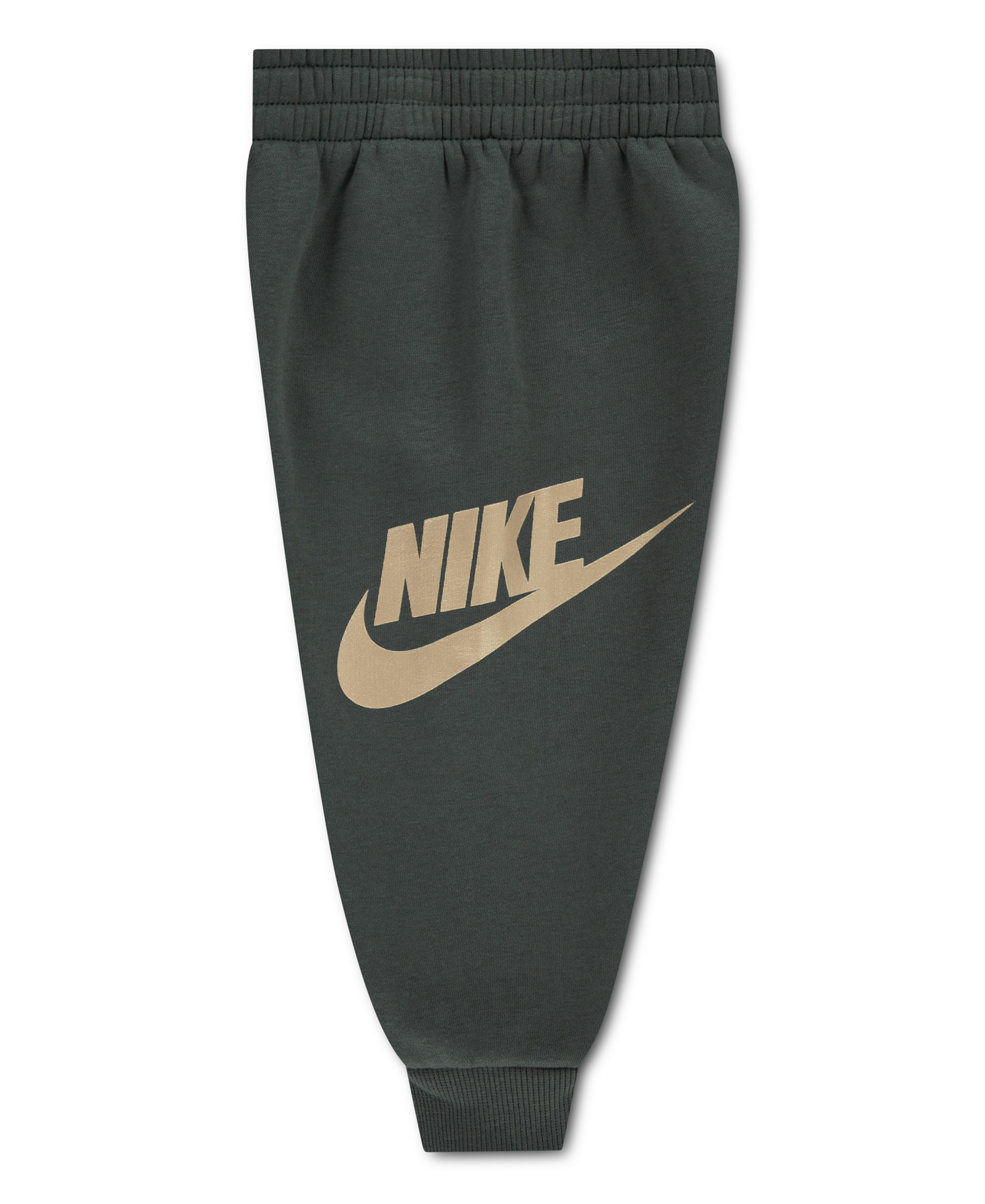 Nike Toddler Boys' and Girls' 2T-4T Club Fleece Long-Sleeve Hoodie and Pants, 2-Piece Set - Camo Green/ Gold