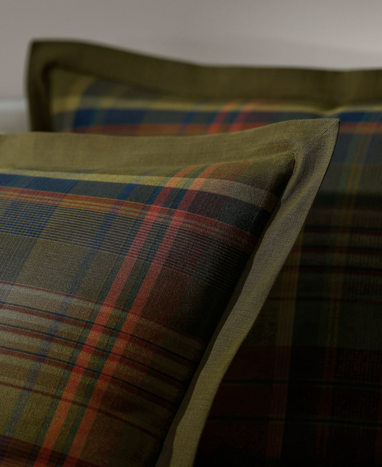 Lauren Ralph Lauren Henry Cotton Sateen Reversible 3-Pc. Duvet Cover Set, Full/Queen - True Green Multi
