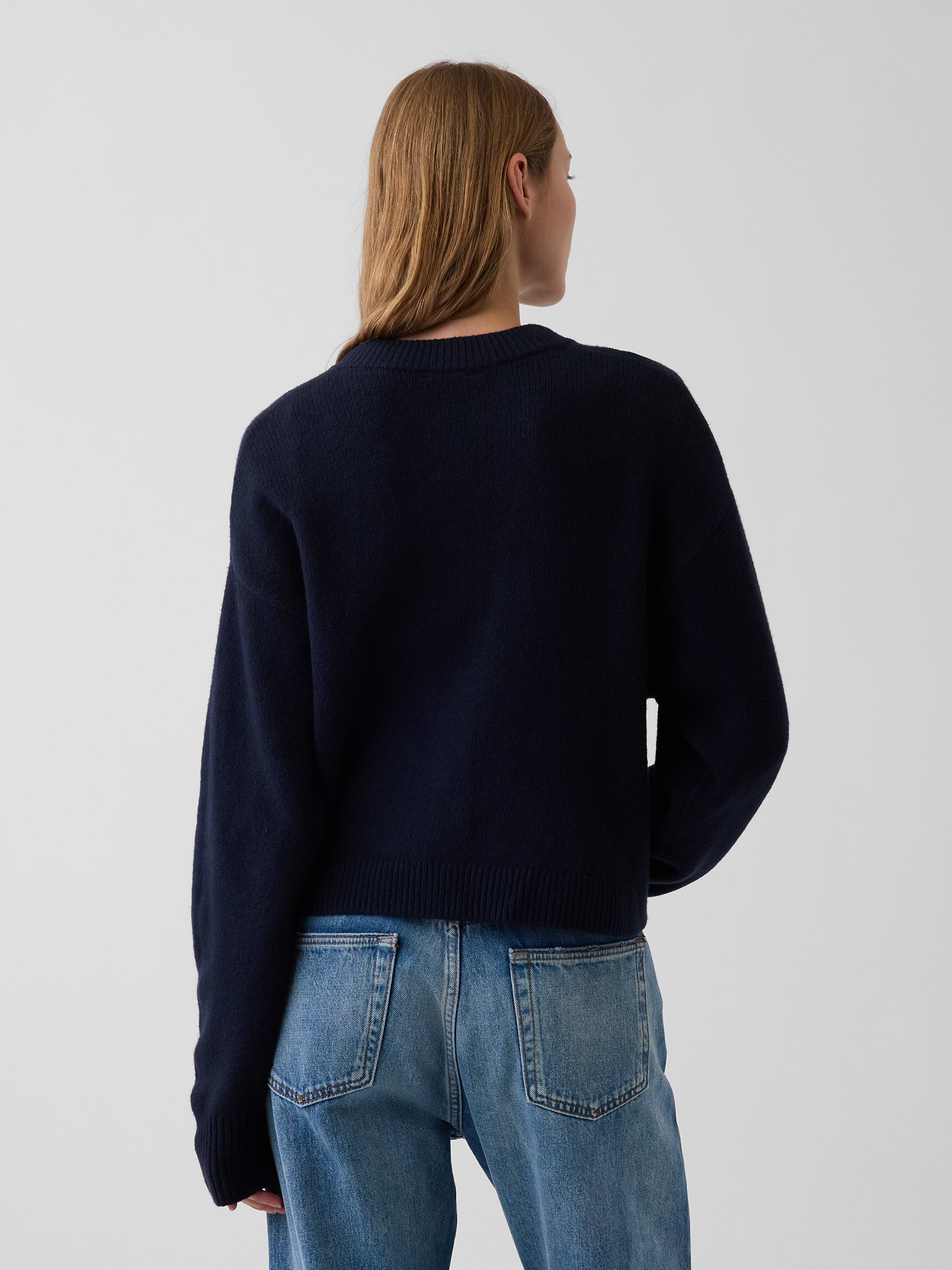 CashSoft Oversized Chunky Cardigan - New classic navy blue