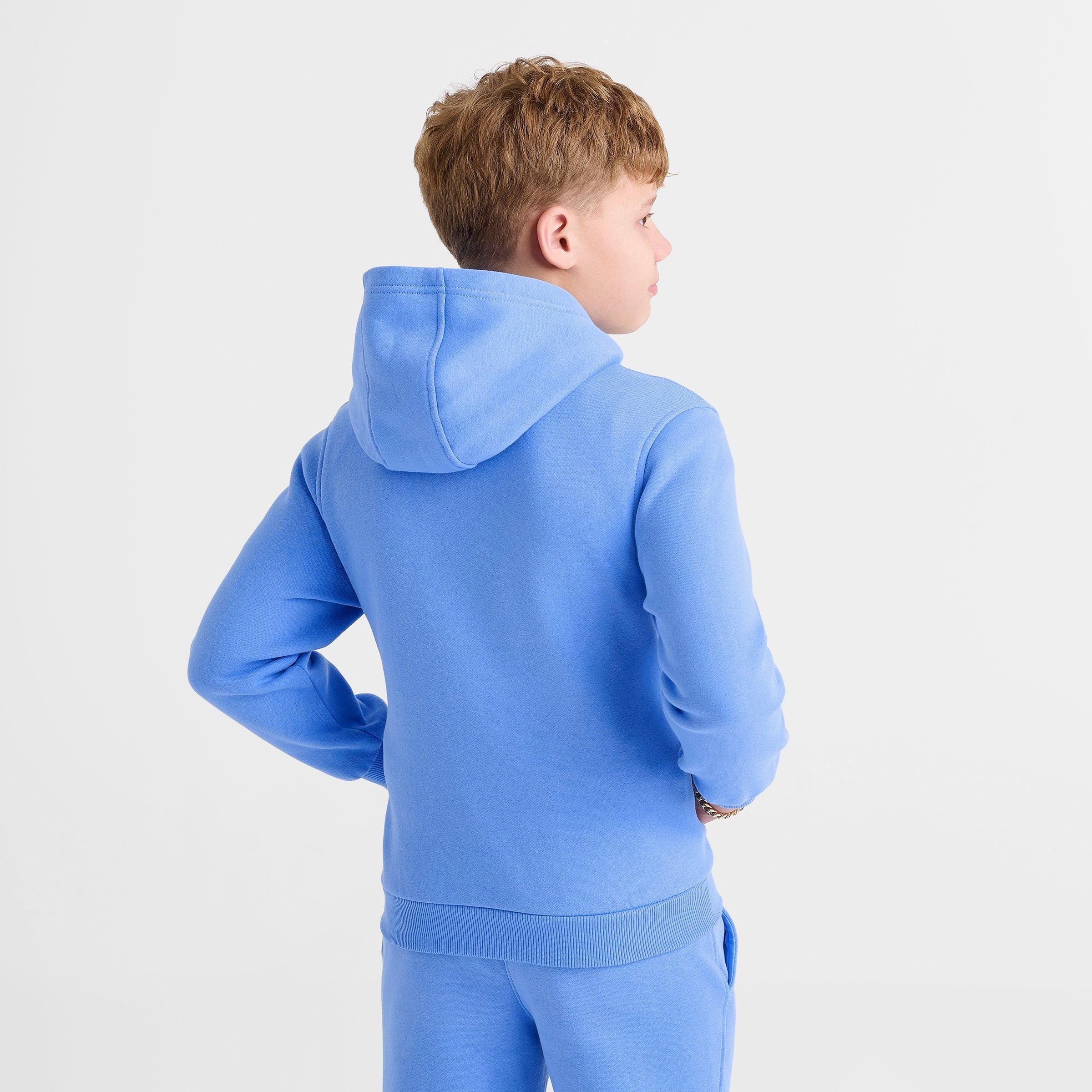 Big Kids' Nithtke Sportswear Club Fleece Pullover Hoodie - University Blue