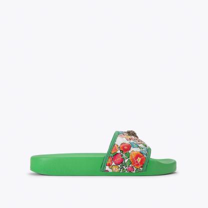 Kurt Geiger London Meena Eagle Slide - White