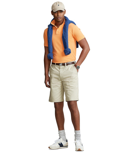 Polo Ralph Lauren Men's Relaxed Fit Twill 10" Short - White