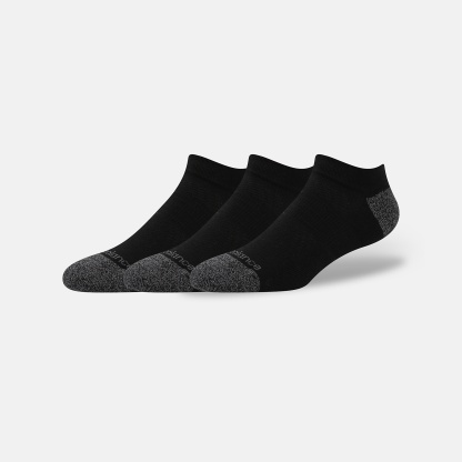 New Balance Active No Show Socks 3 Pack, LAS35206BK