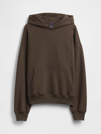 Adult Heavyweight Oversized Hoodie - Ground brown