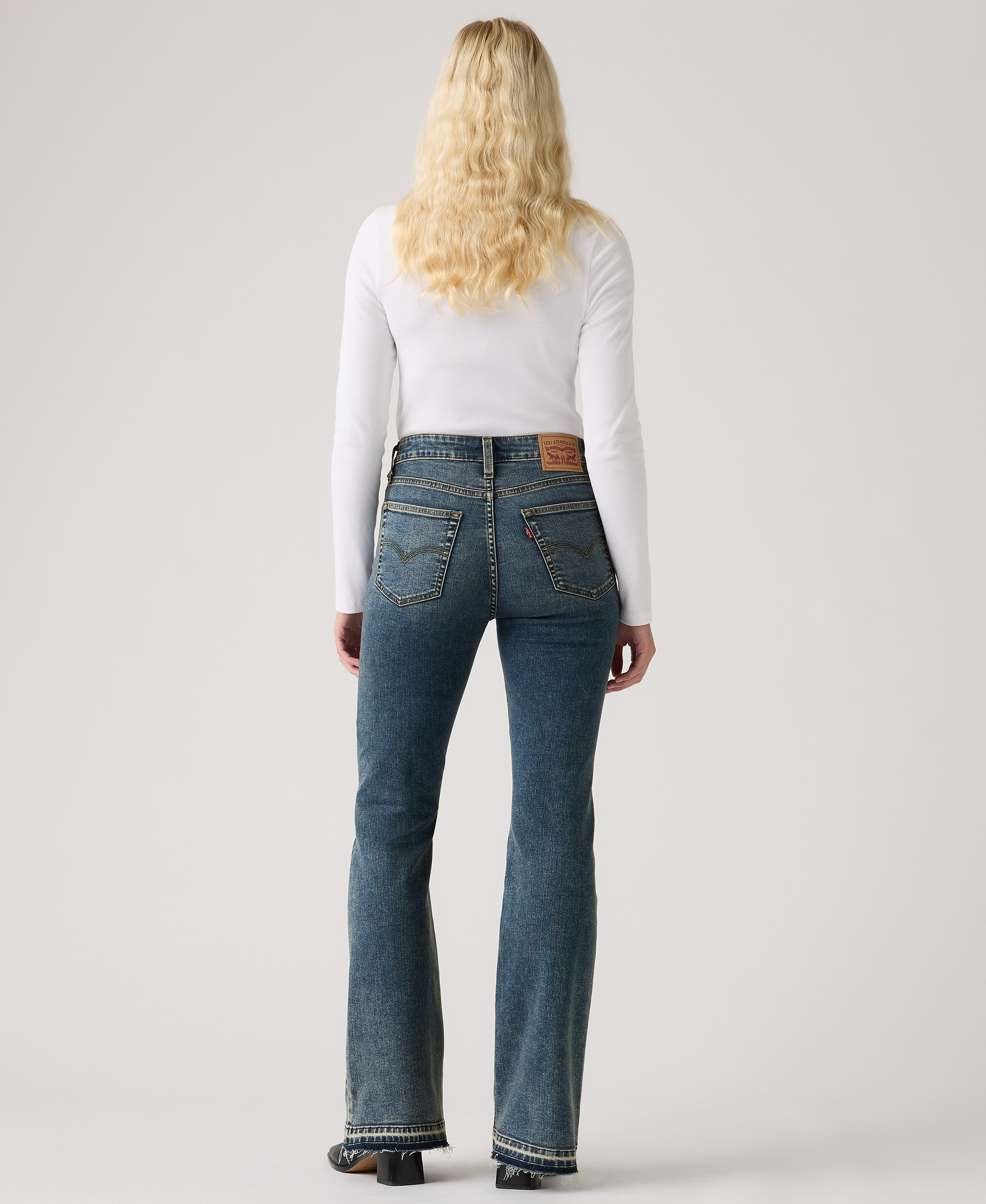 Levi's Women's 726 High-Rise Slim Fit Flare Jeans - Believe In Me No Dx