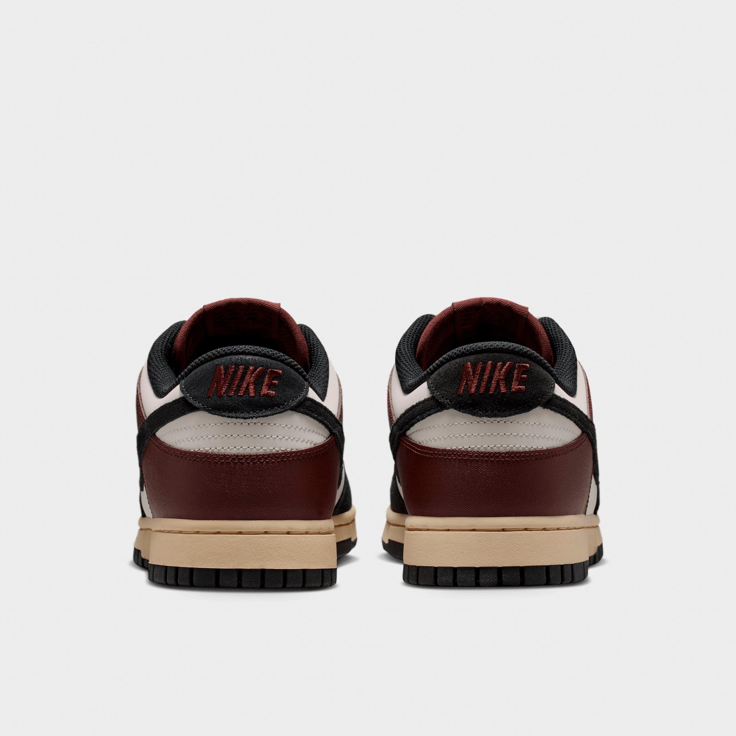 Men's Nithtke Dunk Low Retro Casual Shoes - Part 1 - Bronze Eclipse/Pale Ivory/Pale Vanilla/Black - Back view