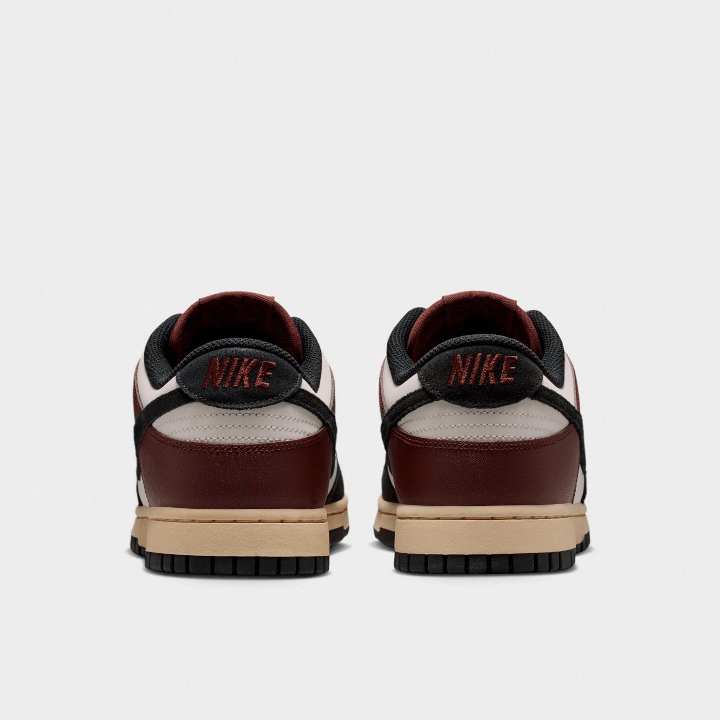 Men's Nithtke Dunk Low Retro Casual Shoes - Part 1 - Bronze Eclipse/Pale Ivory/Pale Vanilla/Black - Back view