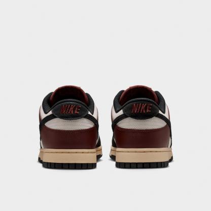 Men's Nithtke Dunk Low Retro Casual Shoes - Part 1 - Bronze Eclipse/Pale Ivory/Pale Vanilla/Black - Back view
