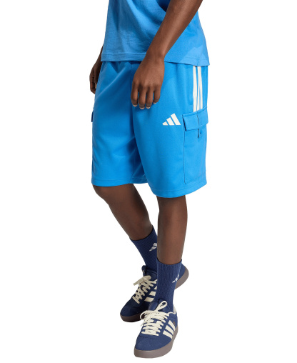 adidas Men's House Tiro Cargo Shorts - Medium Blue