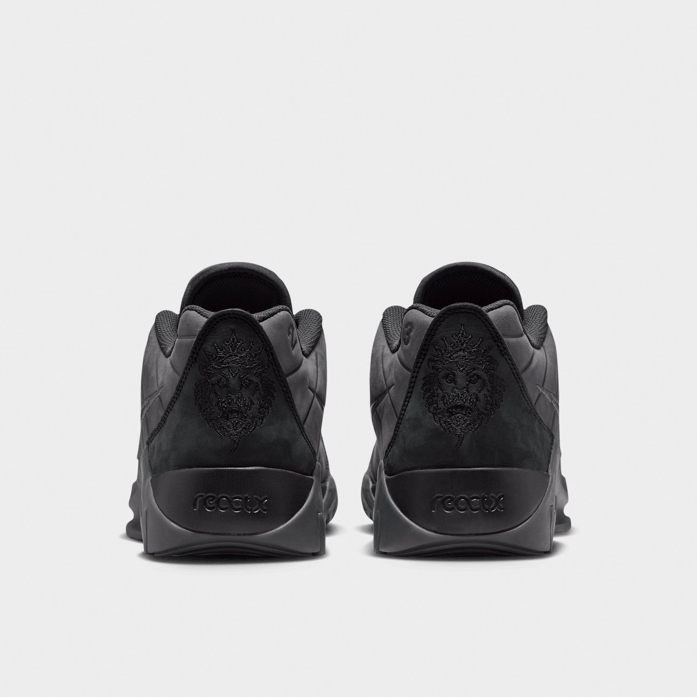Men's Nithtke LeBron Witness 9 Basketball Shoes - Anthracite/Iron Grey/Desert Dust/Black - Back view