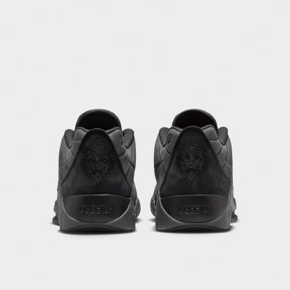 Men's Nithtke LeBron Witness 9 Basketball Shoes - Anthracite/Iron Grey/Desert Dust/Black - Back view