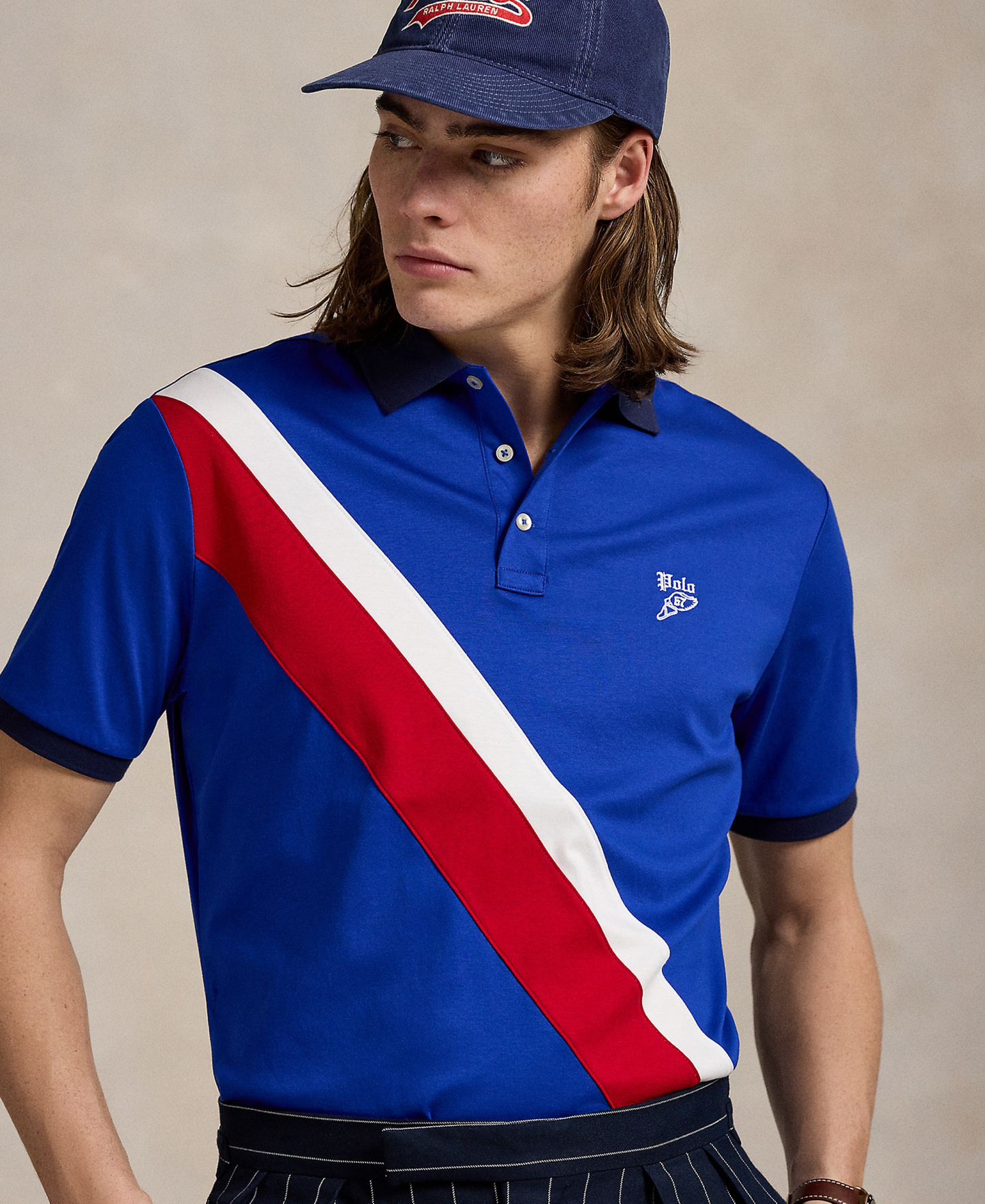 Polo Ralph Lauren Men's Classic-Fit Soft Cotton Polo Shirt - Sapphire Star Multi