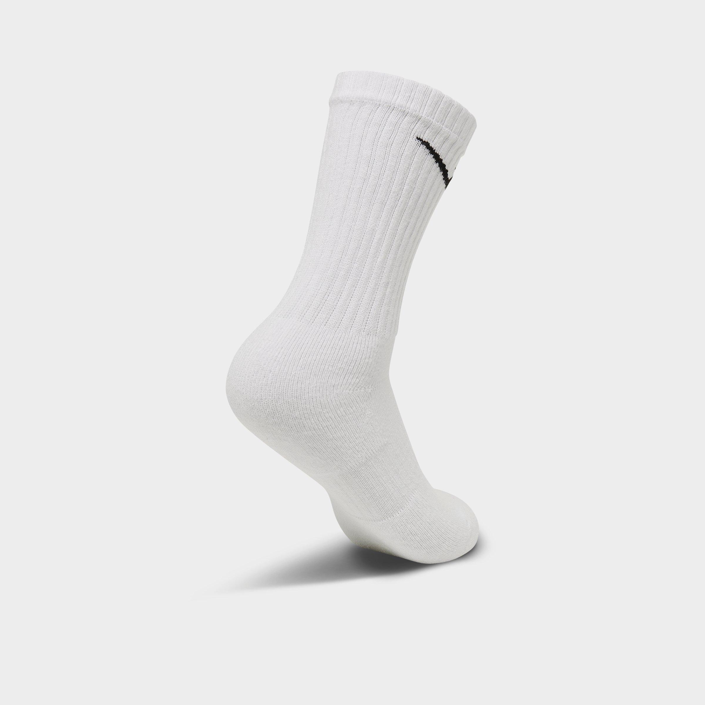 Little Kids' Nithtke Dri-Fit Crew Socks (6-Pack) - White