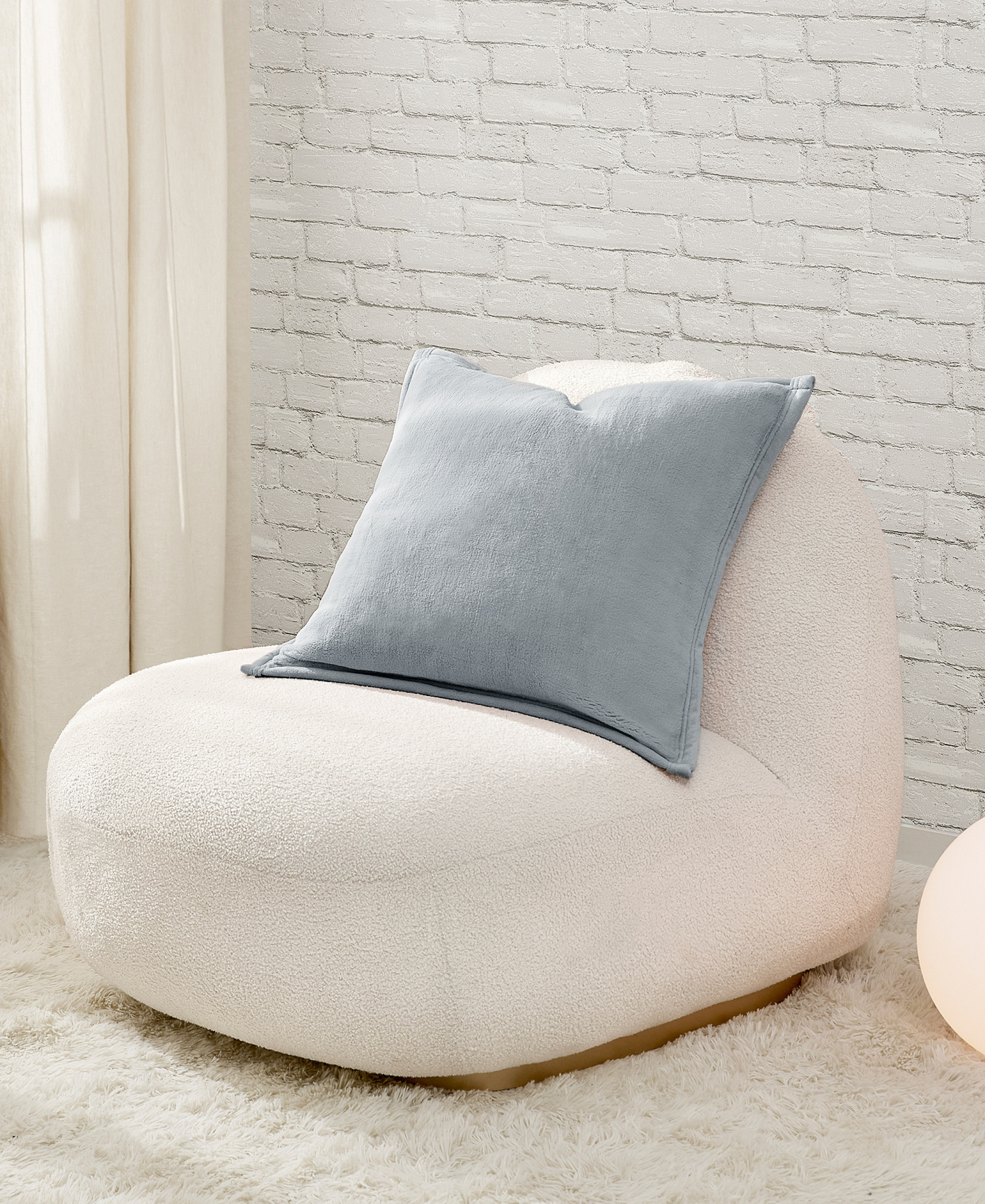 UGG® Coco 2-Pack Decorative Pillow, 20" x 20" - Gray