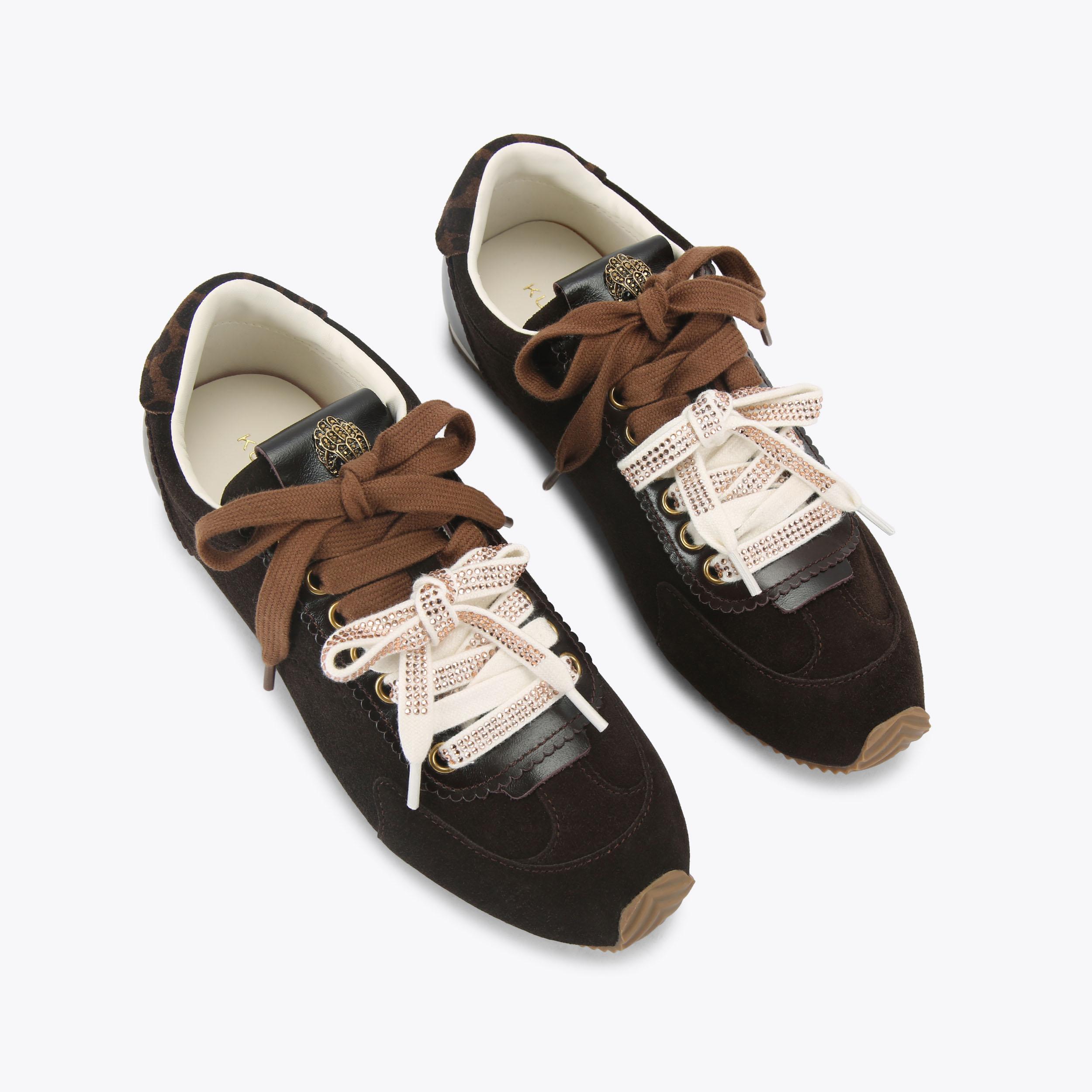 Kurt Geiger London Islington Sneaker - Brown - view 3