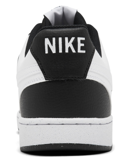 Nike Men's Court Vision Low Casual Sneakers from Finish Line - Black, White