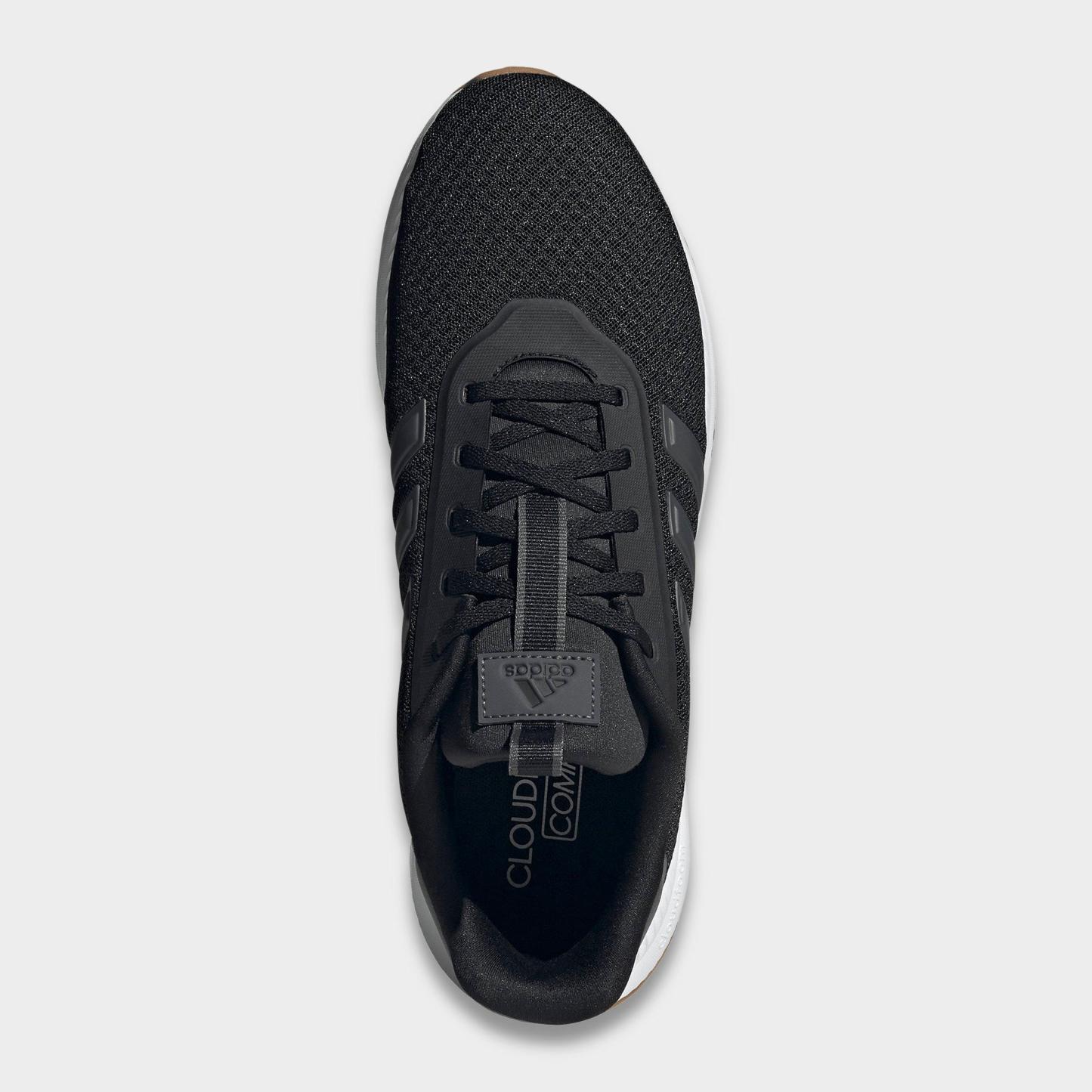 Men's adidas X_PLR Path Casual Shoes (Wide Width) - Core Black/Grey/Gum - Top view