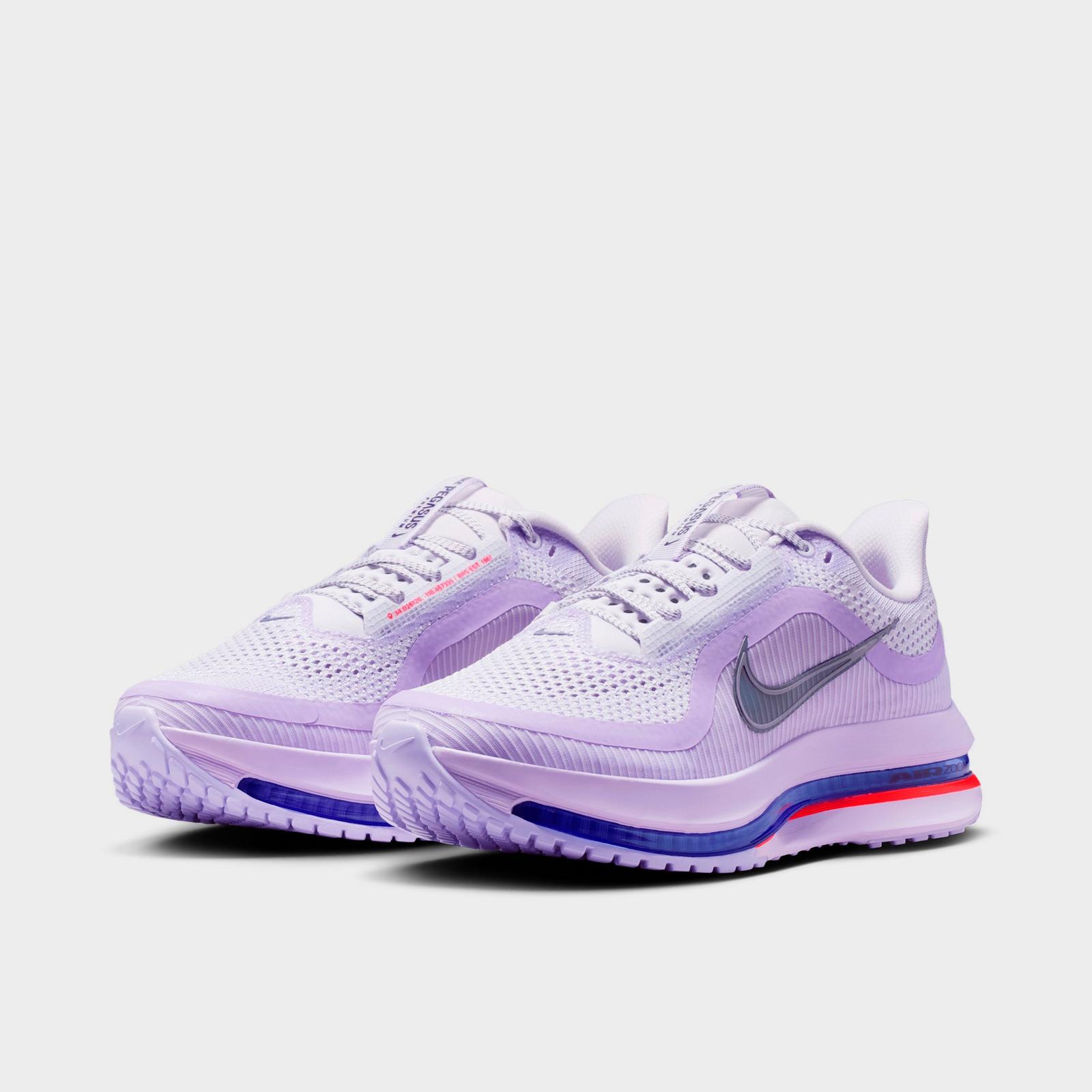 Women's Nike Pegasus Premium Running Shoes - Barely Grape/Violet Mist/Sapphire/Purple Dynasty