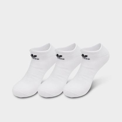 Men's adidas Originals No-Show Socks (6-Pack) - White/Black - view 4