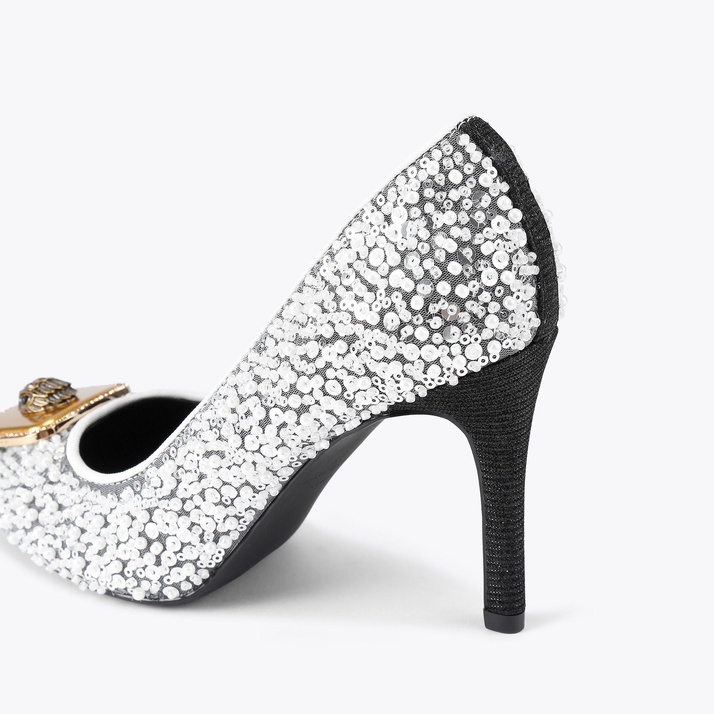 Kurt Geiger London Pimlico Court Heel - White - view 4