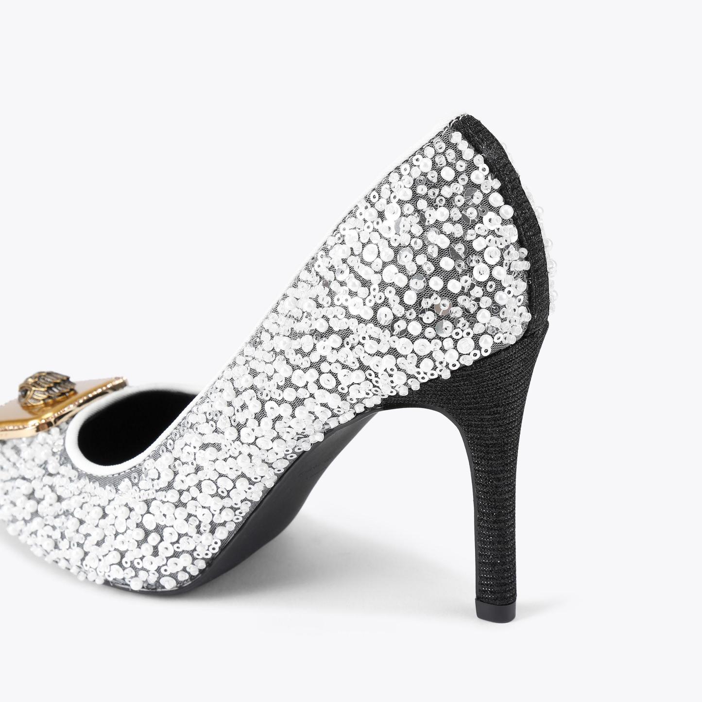 Kurt Geiger London Pimlico Court Heel - White - view 4
