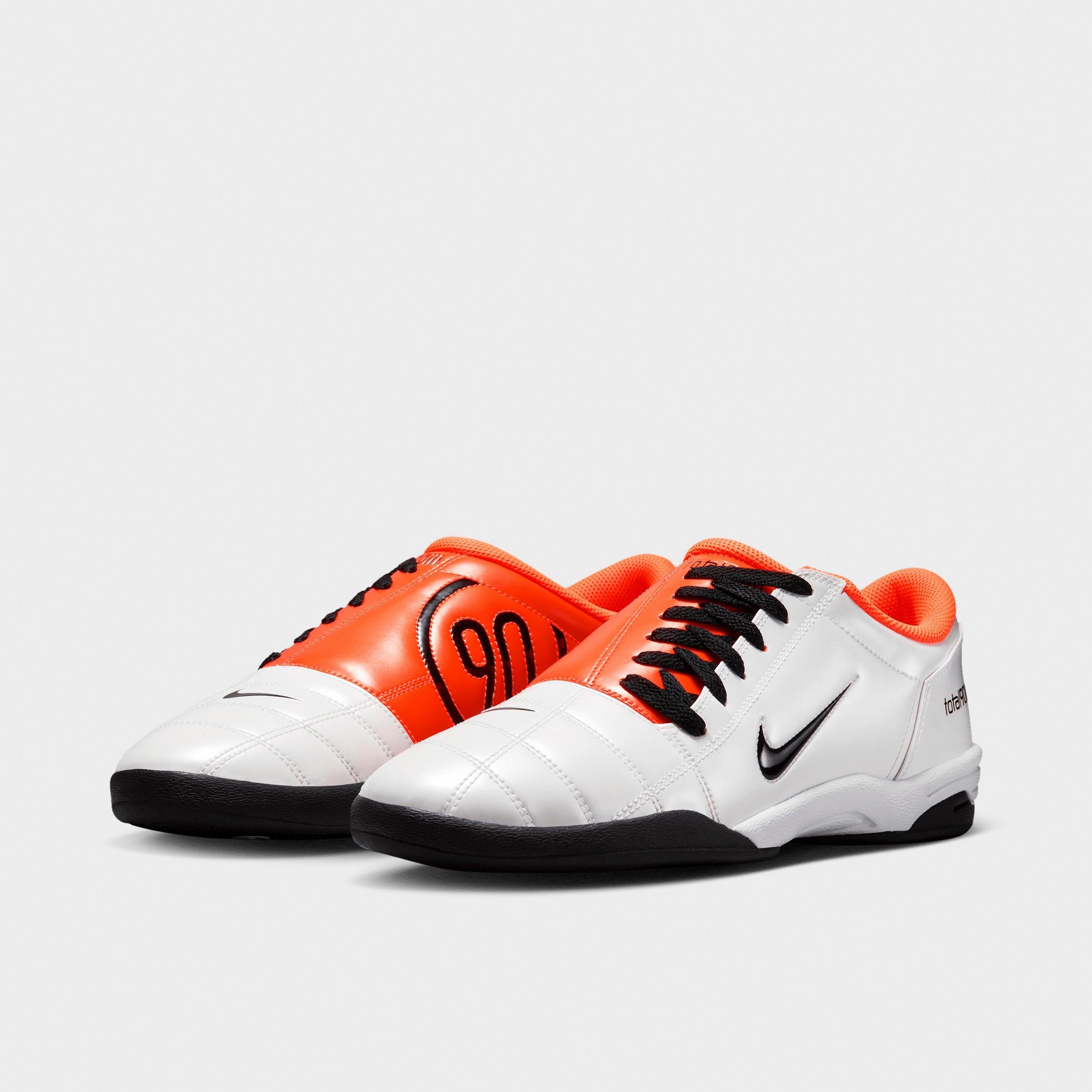 Men's Nithtke Total 90 Casual Shoes - Part 1 - White/Total Orange/Black - Both shoes facing left