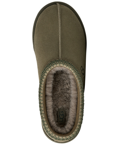 UGG® Men's Tasman II Round-Toe Slippers - Burnt Olive/Forest Night