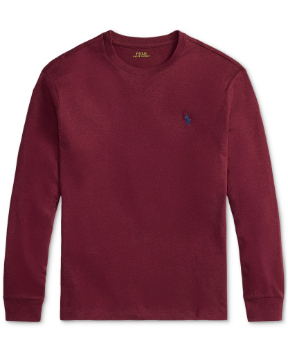 Polo Ralph Lauren Men's Classic-Fit T-Shirt - Spring Wine Heather