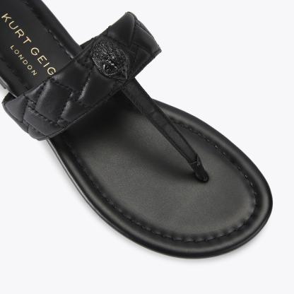 Kurt Geiger London Kensington T-bar Drench - Black - view 5