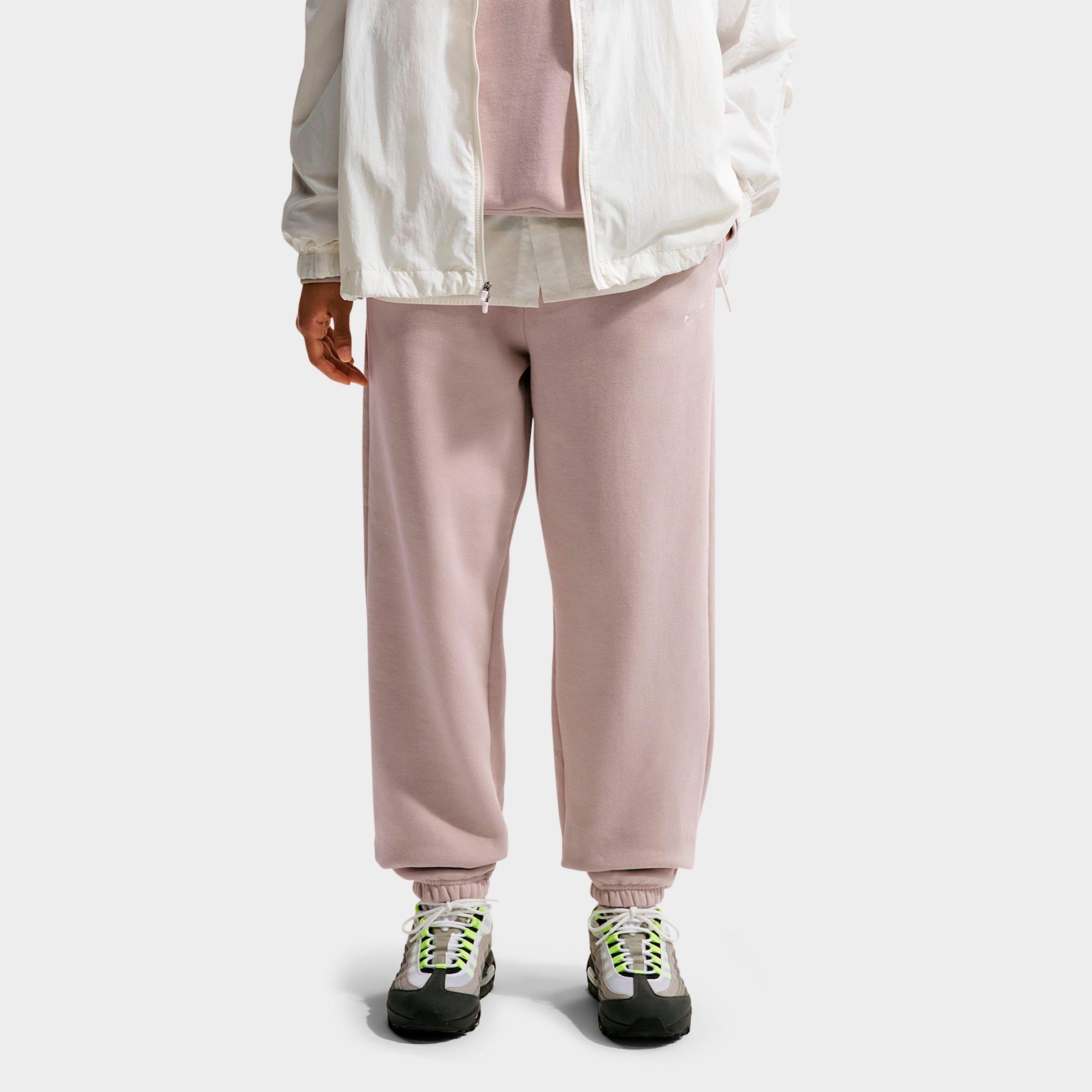 Women's Nithtke Studio Fleece Medium-Weight Camo High-Rise Oversized Cuffed Pants - Cream II/Sail