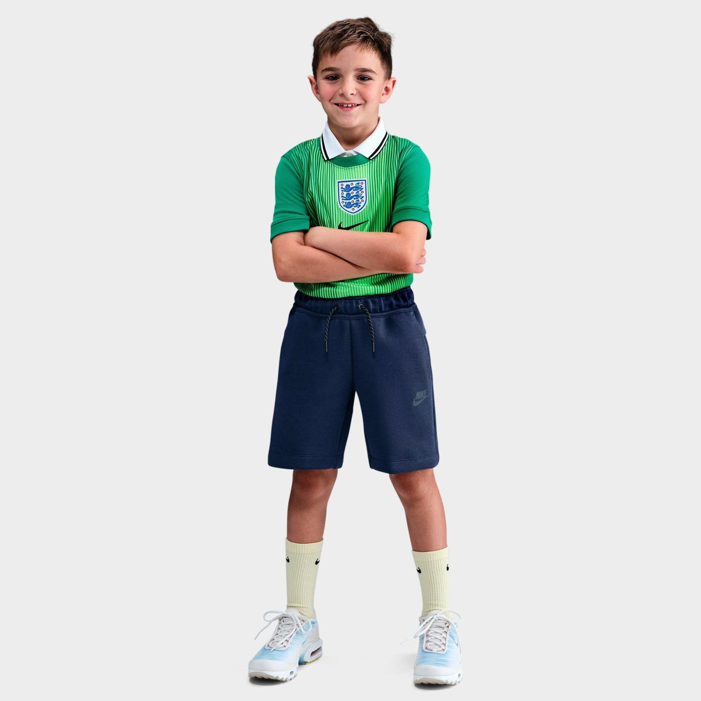 Boys' Big Kids' Nithtke Sportswear Tech Fleece Shorts - Obsidian/Black