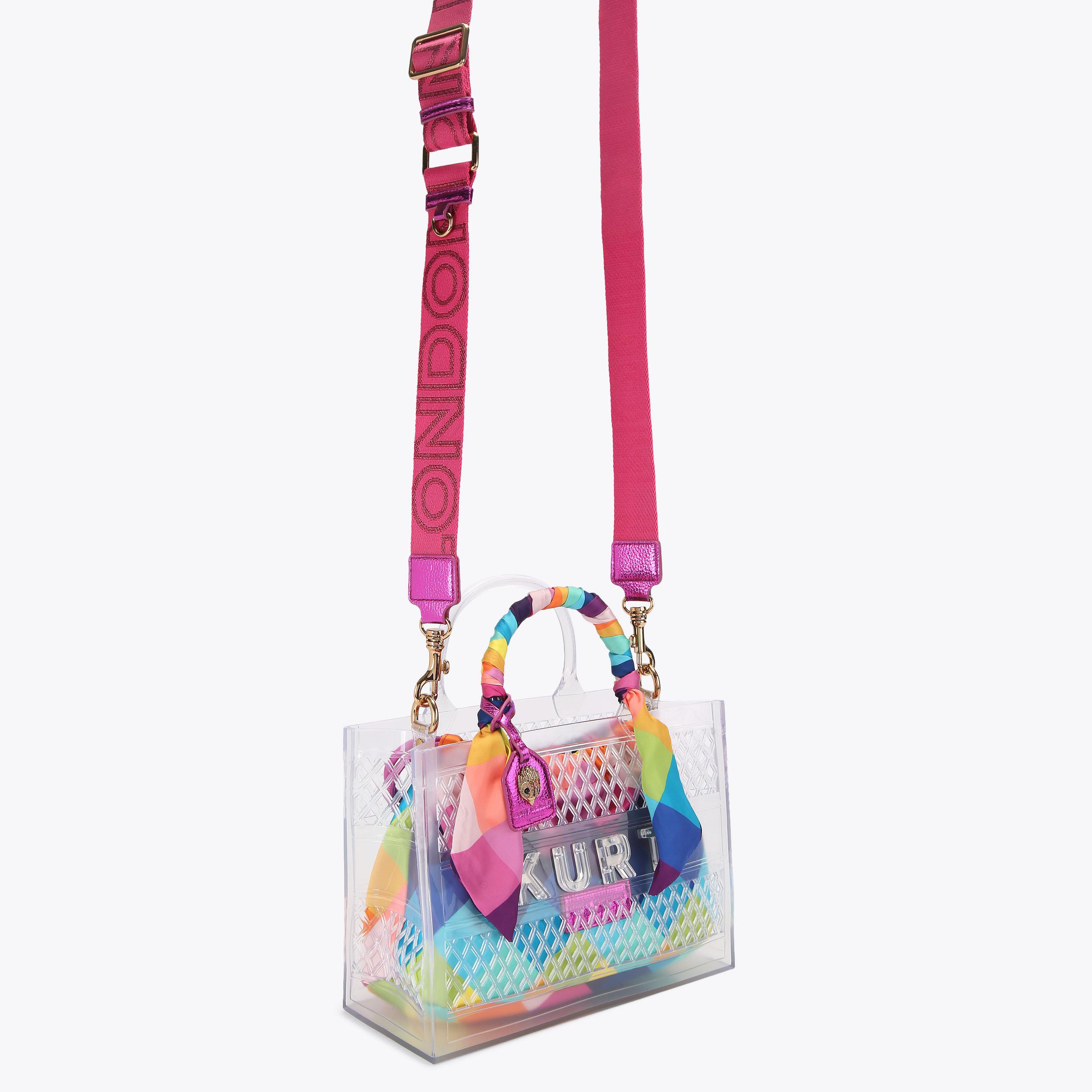 Kurt Geiger London Small Jelly Tote Bag - Multi Colored - view 3