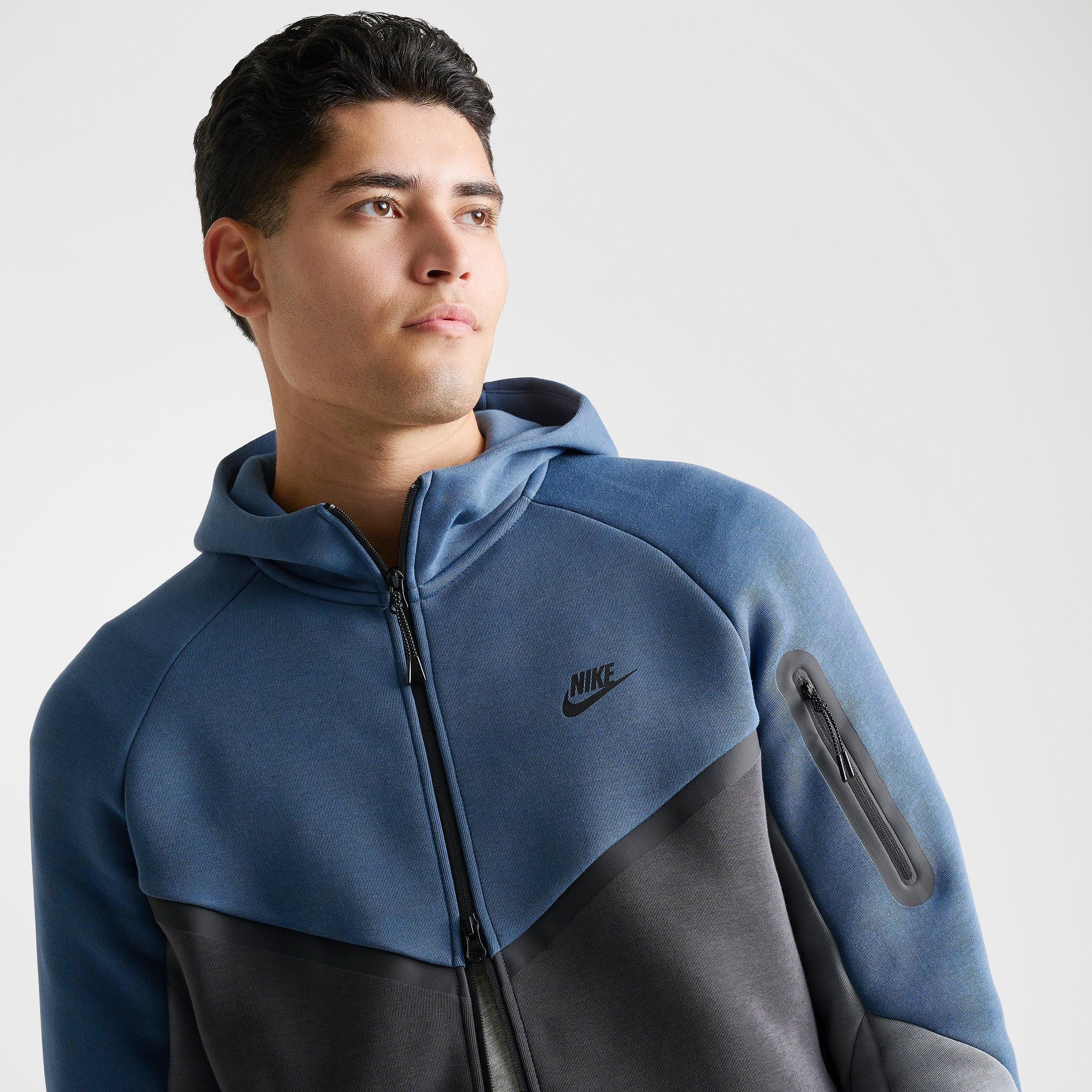 Men's Nithtke Tech Fleece Windrunner Full-Zip Hoodie - Part 1 - New Slate/Anthracite/Cool Grey/Black