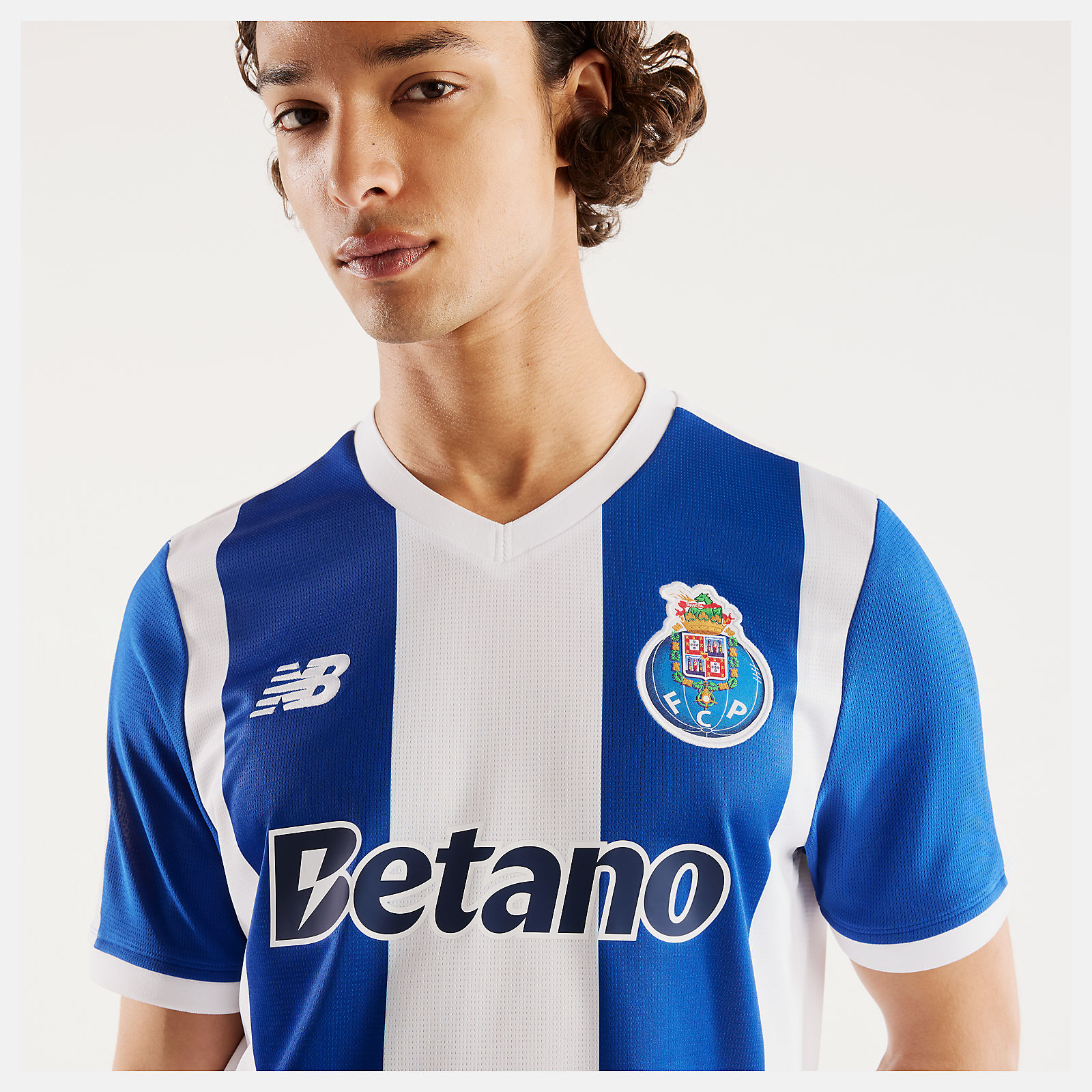 New Balance FC Porto 26/27 Home Short Sleeve Jersey, MT62A9YAHME