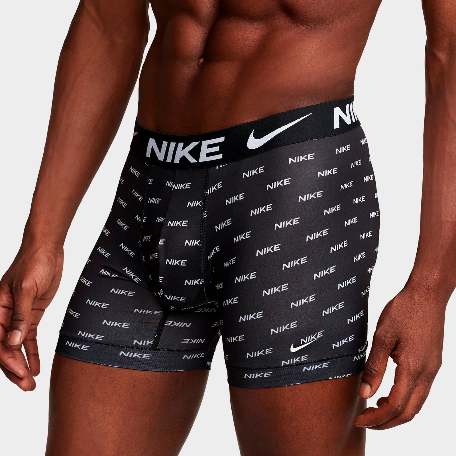 Men's Nike Dri-FIT Essential Micro Boxer Briefs (3-Pack) - Multicolor (KE1157-015)