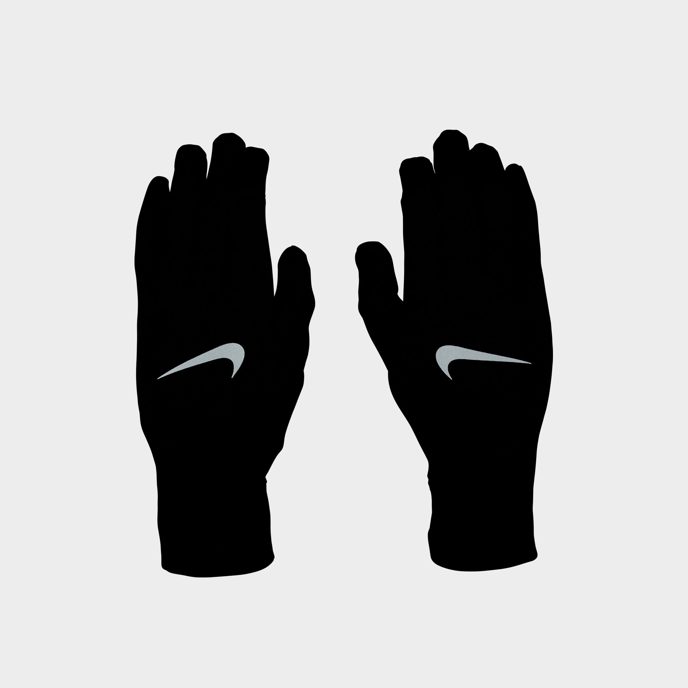 Men's Nithtke Pacer Lightweight Running Gloves - Black/Silver