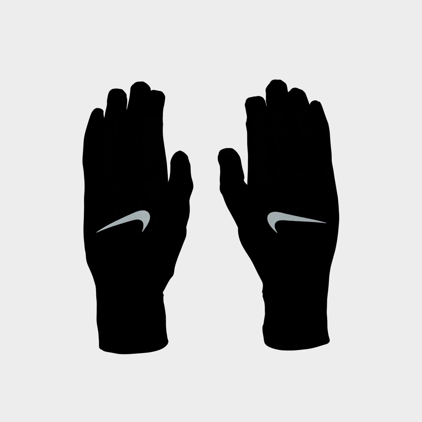 Men's Nithtke Pacer Lightweight Running Gloves - Black/Silver