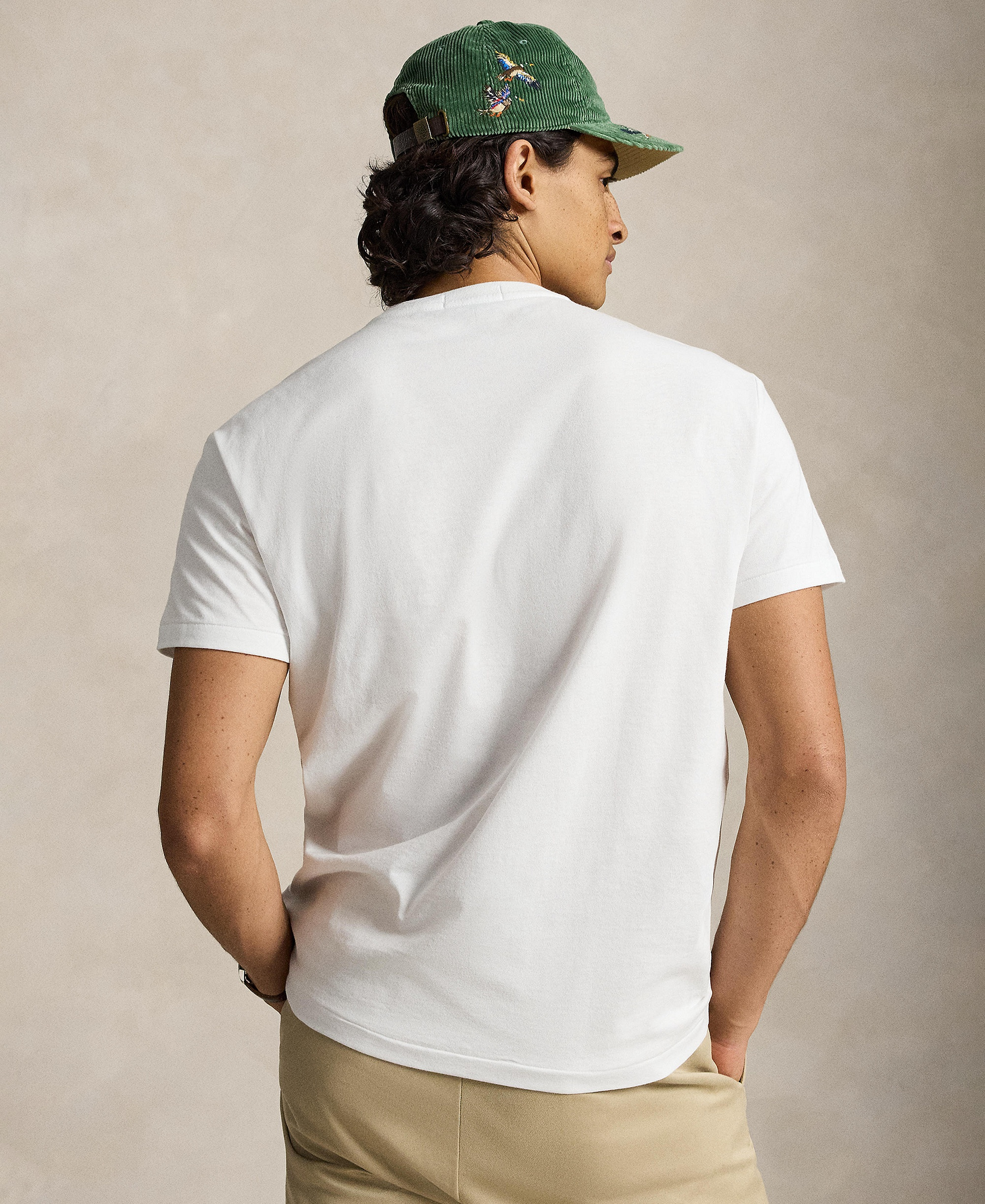Polo Ralph Lauren Men's Classic-Fit Polo Bear T-Shirt - White