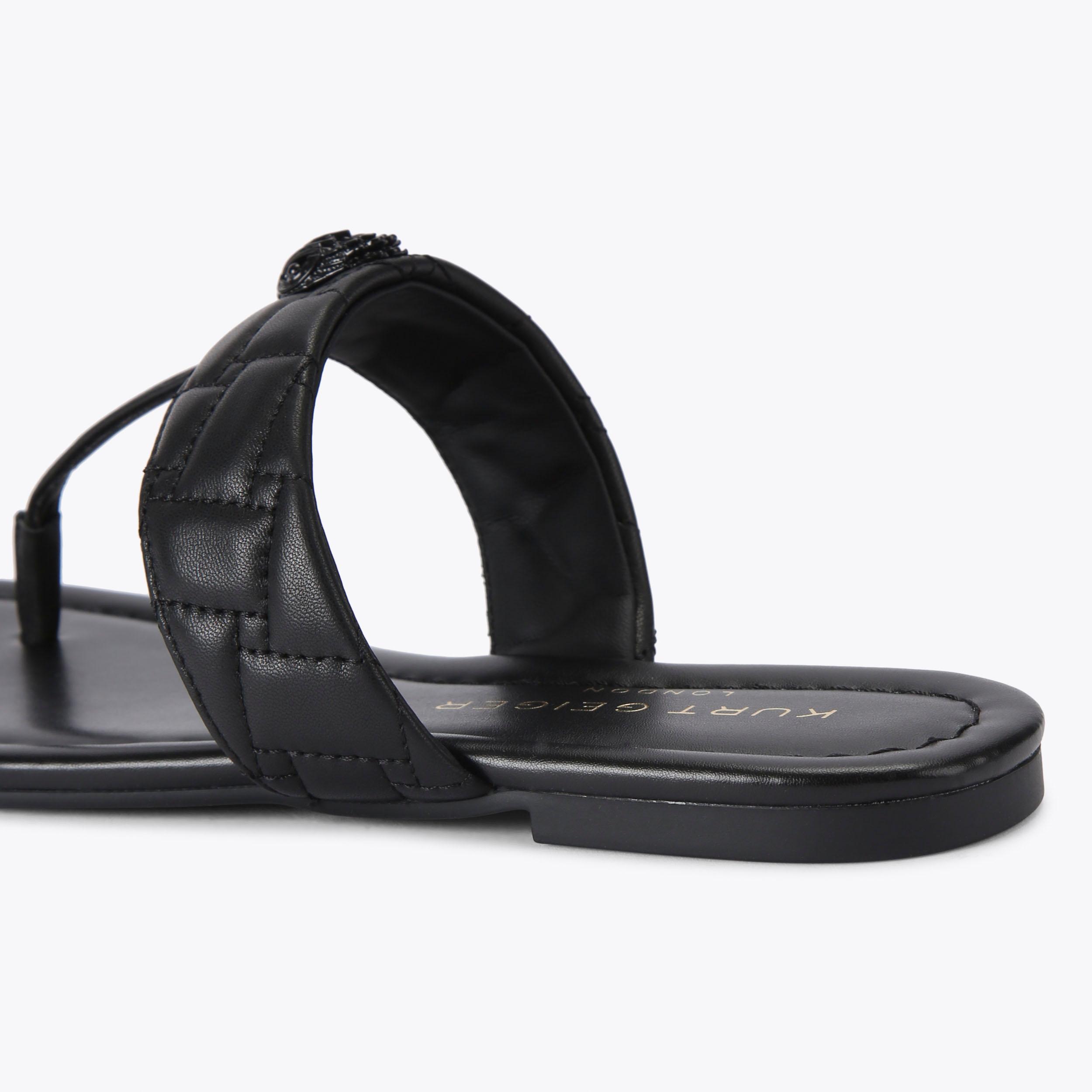 Kurt Geiger London Kensington T-bar Drench - Black - view 4