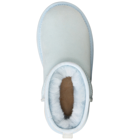 UGG® Kids Classic Mini II Slip-On Booties - Sky Blue